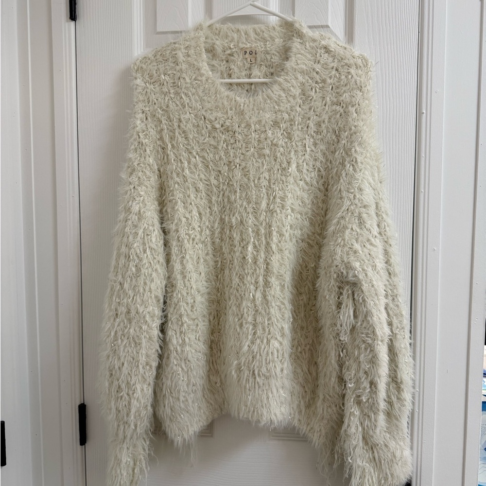Pol Cozy Cream Sweater